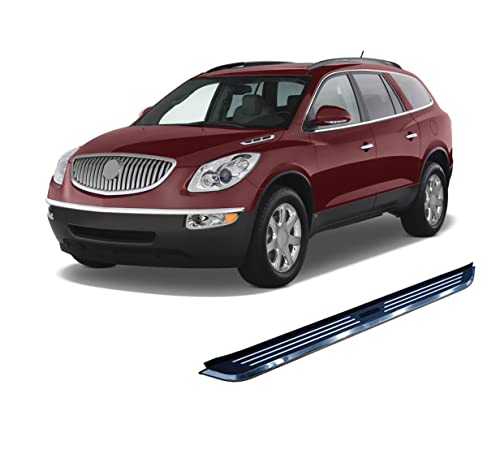 Estribos Black Horse Pinnacle Running Boards negro y plata miniatura 7