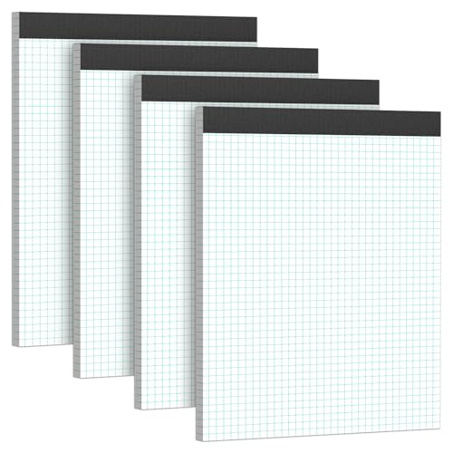 Ailzfei 4 Stück Rasterpapier Datenblöcke