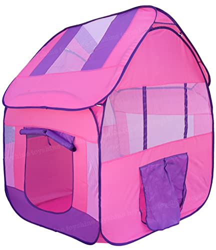 Toyshine Foldable Kids Children’s Indoor Outdoor Pop Up Play Tent House Toy