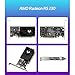 MOUGOL AMD Radeon R5 230 Low Profile Graphics Card with 2G 64Bit GDDR3 Memory Equip with PCI Express*16 2*HDMI Video Card for Office Working Compatible with Windows 10/8/7/RHEL/Ubuntu/Linux (Black)