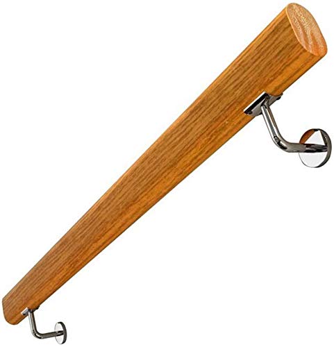 Rampe d'escalier anti-glissement en bois pour éviter les chutes des seniors