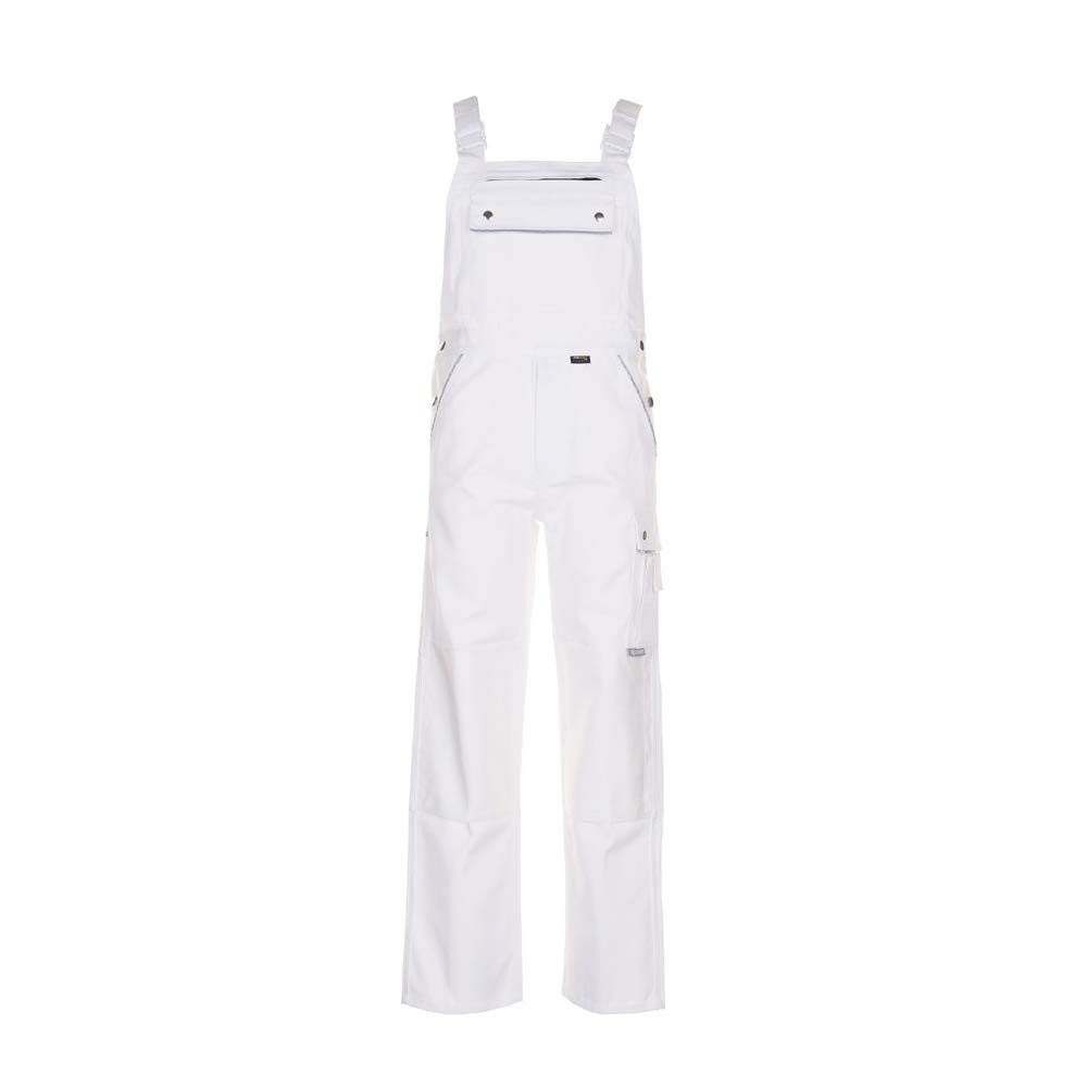 Planam Unisex Canvas Dungarees "Canvas 320" Size 29 in royal blue
