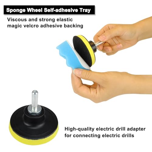 Car Foam Polishing Buffing Kit 27 Pcs