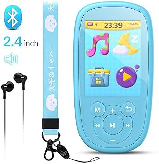AGPTEK MP3 Player for Kids, Children Music Player with Bluetooth, Built-in Speaker 8GB