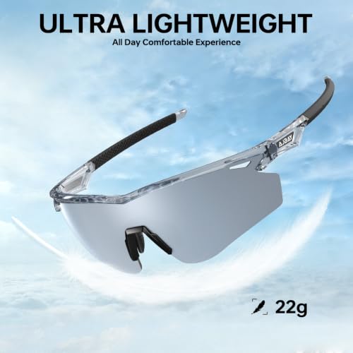 Image of Polarized Running Sunglasses for Men Women Ultra-Comfort, UV400 Protection