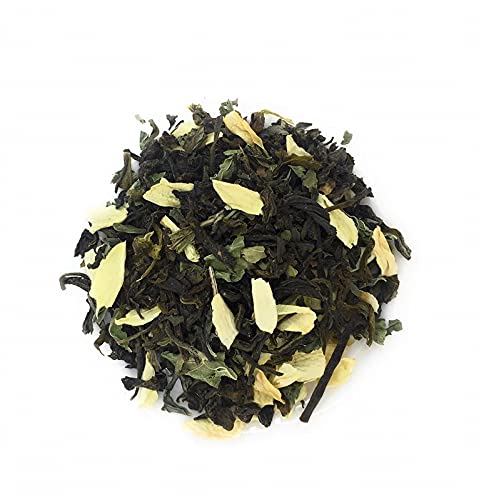Image of Siyacha Tea Cool Jasmine Green Tea, 1 KG, For Calm Mind, With Original Jasmine Flowers, Loose Leaf, Helps Lose Weight Fast, Antioxidant Rich, Makes 500 Cups (approx)