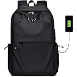 【マルチシーン対応デザイン】アウトドアの機能性とビジネスの洗練性を兼ね備えた新しいバックパック。このリュックは、今年大人気のデザインを採用し、シンプルなシルエットに立体裁断を採用し、オフィスでも山歩きでも違和感のないスタイリッシュさを実現。金属ファスナーに高強度ナイロンコードを組み合わせた「ダブルロック構造」で、開閉の滑らかさと耐久性を両立しています。 【約20L大容量&USB充電ポート】リュックサイズ:45cm*30cm*16cm 容量:約20L~35L。15.6 インチのノートパソコンと 1...