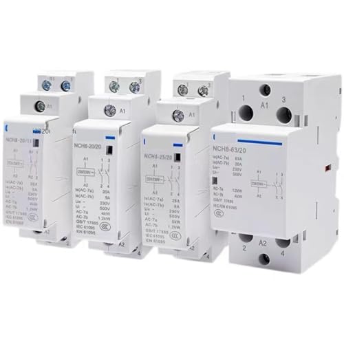 Contacteur modulaire NCH8 63A 1NO1NC pour piloter votre chauffe-eau 230V - 6