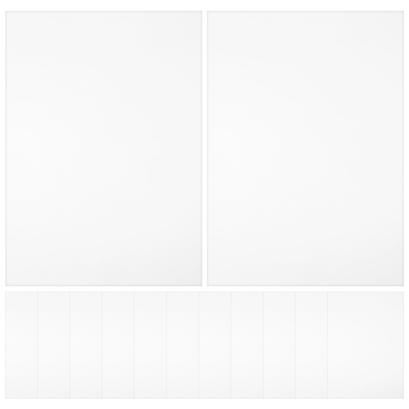 CIMAXIC 50 arkuszy papieru A3 – biały karton o gramaturze 220 g/m2 do druku, broszur i prac rękodzielniczych – papier o dużej gramaturze do tworzenia albumów fotograficznych i modelarstwa