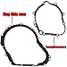 VPZMT Replacement ﻿Clutch Cover/Crankcase Cover Gasket for 2006-2024 Suzuki GSXR600 GSXR750/GSX-R 600 GSX-R 750, Replace OEM#11483-01H00 (Crankcase Cover Gasket)