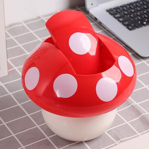 Caneca de escritorio con tapa, forma de hongo, 4.8 L miniatura 2