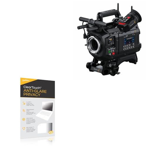 BoxWave Screen Protector Compatible with Blackmagic URSA Cine 12K LF - ClearTouch Anti-Glare Privacy (2-Pack), Privacy Screen Protector Flexible Film Anti-Glare