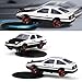 JNZIBQ Car Dashboard Drift Spin Ornament, Alloy Rotating AE86 Auto Model Decoration, Classic Cool Mini Car Dash Interior, Follow Drift When Vehicle Turns
