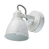 Diese Wandlampe ist für 1 x E14 Leuchtmittel mit max. 40 Watt und für externen Dimmer geeignet. (nicht inklusive)