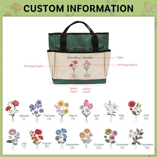 Set personalizado de herramientas de jardín para mujeres miniatura 5