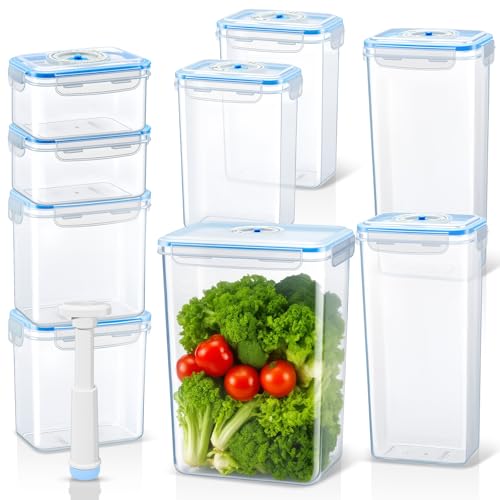 Lemonroad 9 Set Vacuum Seal Storage Food Containers