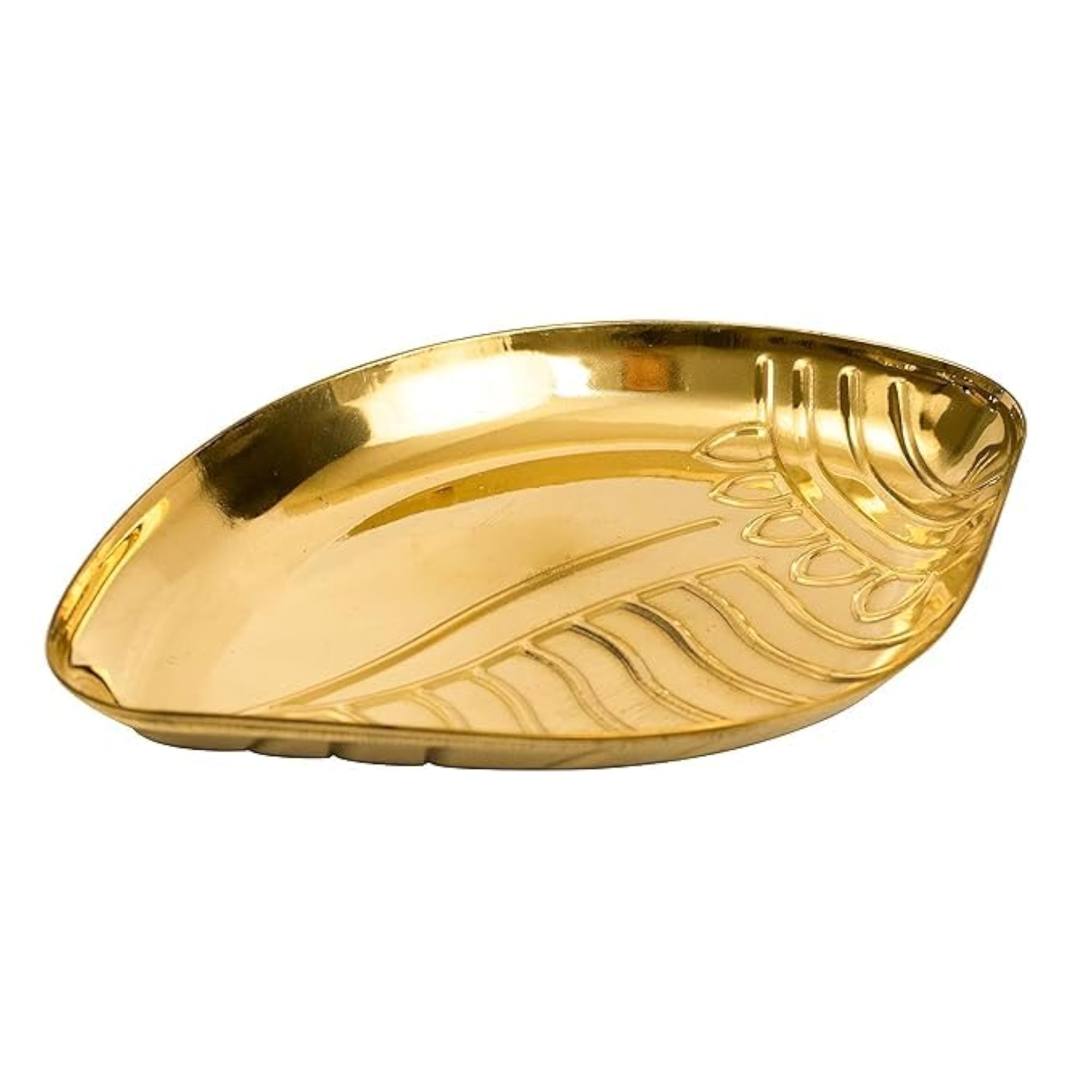 Handcrafted Brass Pooja Thali for Aarti and Rituals