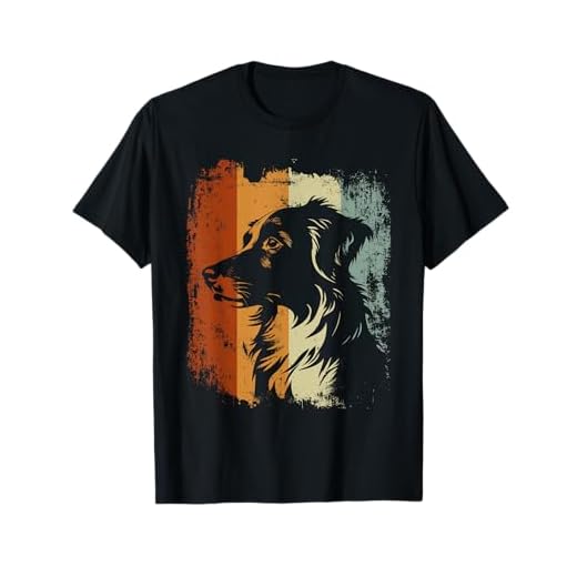 Retro Kooikerhondje Hund T-Shirt für Fans