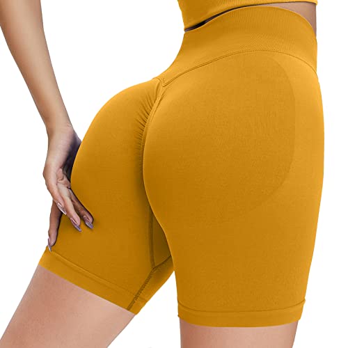 Xunerloy Scrunch Booty Sport Gym Shorts Donna Push...