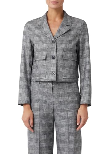 Blouson de costume d'affaires femme Comma fini les vestes rigides au bureau