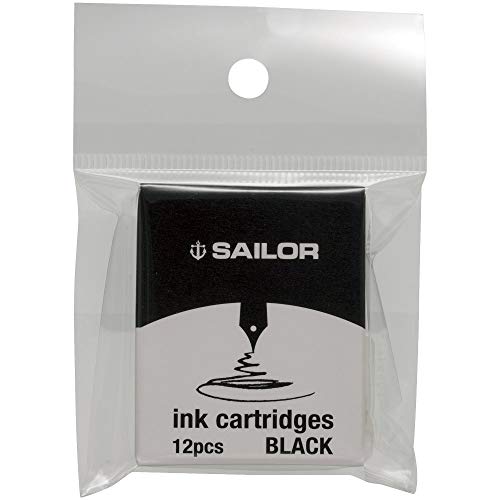 Amazon | 万年筆用高級インクカートリッジ ジェントルインク 黒