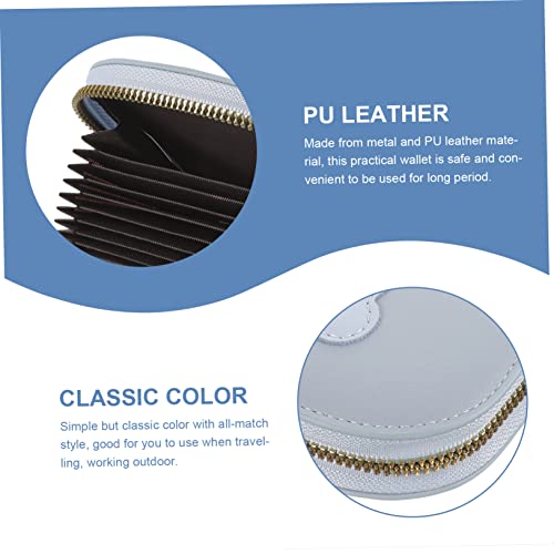 Leather Women Wallet Small Coin Purse Zipper Clutch Cardholder Large Capacity Organized Fashionable4