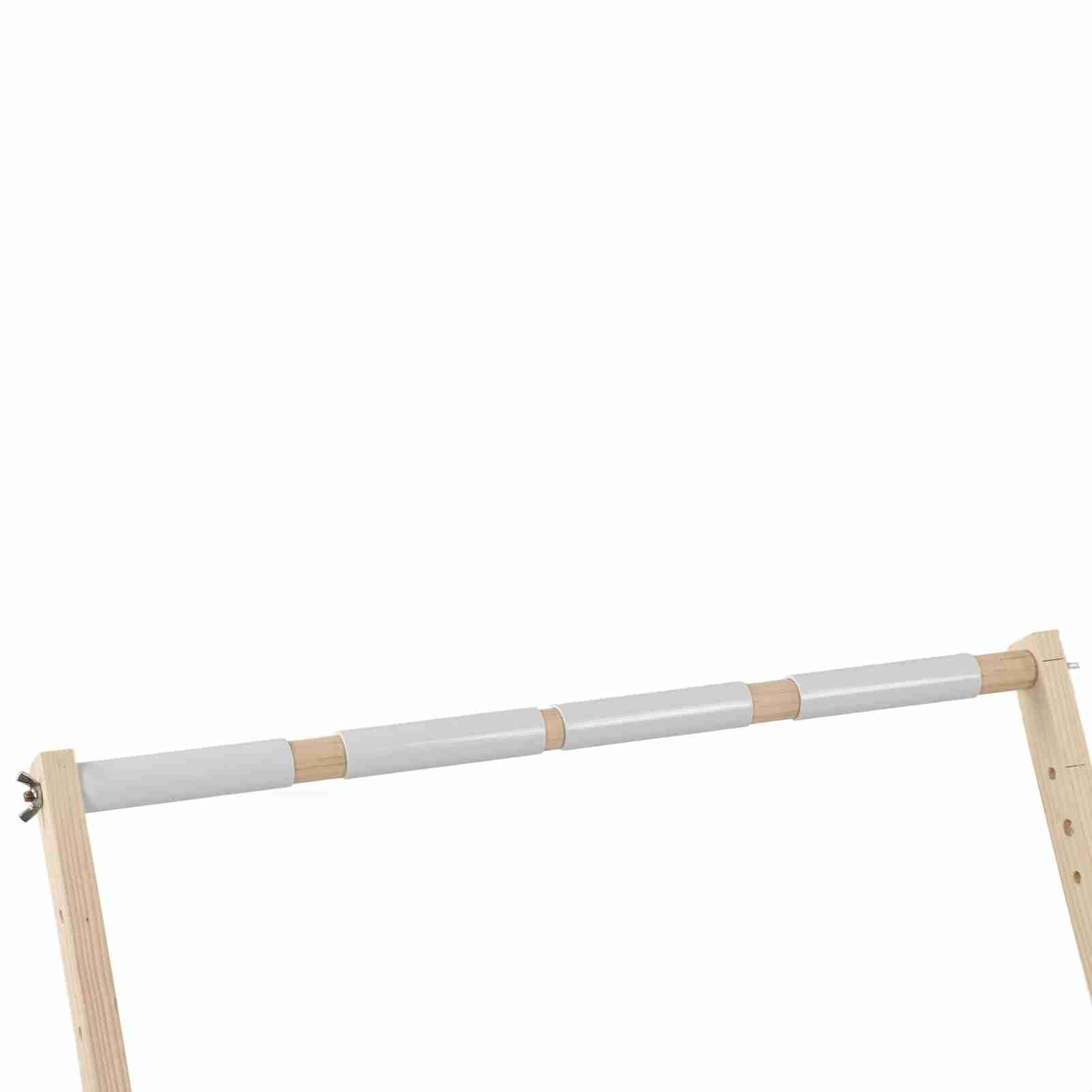 Fdit Drewniane haftowane pałąki do haftowania krzyżykowego na fundamencie, 50 cm dla najwyższego komfortu, wysokość 9 ct, dywan ścienny dla miłośników rzemiosła
