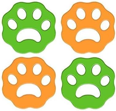 HR MALL Pet Hair Remover for Laundry,Dogs and Cats Hair Catcher for Washing Machine,Non-Toxic Safety Reusable Floating Pet Fur Catcher,The Laundry Lint and Fur Remover (2 PC)