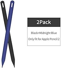 PERFECTSIGHT 2 Pack Silicone Sleeve Compatible with Apple Pencil 2nd Generation, Light Pen Skin Case Cover Soft Protective...