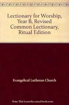 Hardcover Lectionary for Worship, Year B, Revised Common Lectionary, Ritual Edition Book