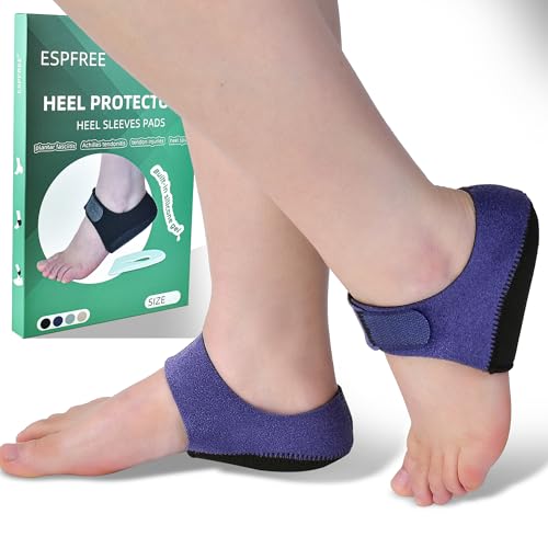 Image of Plantar Fasciitis Gel Heel Protectors Pain Relief Heel Cups for Women Men Heels Spur, Heel Inserts Cushion Pads for Heel Pain and Spur for Achilles Tendonitis Cracked Heels for Women and Men