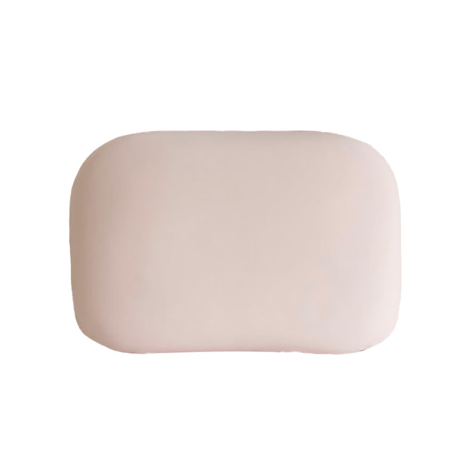 BNVEWR Pectin Pillow, Cool Silk Small Pillow Memory Foam Nap Office Cushion Core,Breathable(Pink)