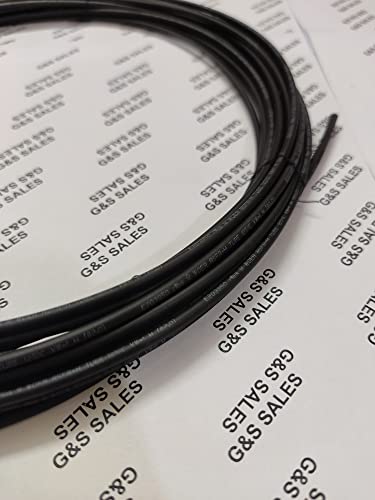 Image of G&S Polyolefin 2mm Black Heat Shrink-Tube Sleeve (5 Meters)