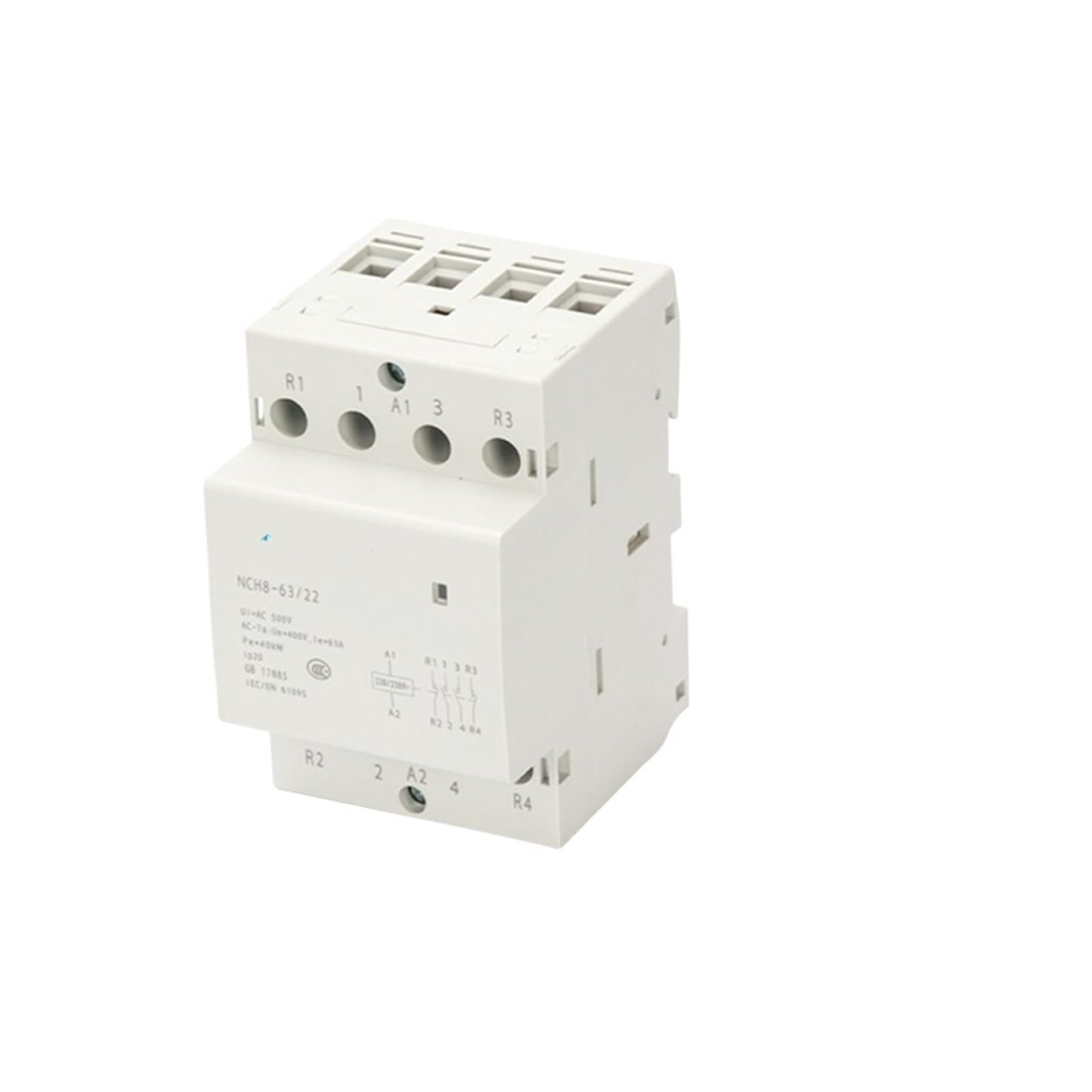 Contacteur triphasé NCH8 pour automatiser la pompe à chaleur
