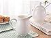 Ceramic Colorful Creamer and Sugar Set with Lid Spoon, Coffee Serving Set