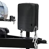Uozonit Cubierta de gato de remolque eléctrico - Cubierta de cabeza de gato con lengua eléctrica impermeable 420D,La cubierta de gato de remolque de viaje ajustable y resistente protege de la suciedad