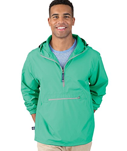 Image of Charles River Apparel Unisex Pack-N-Go Pullover, Lightweight Packable Anorak Windbreaker for Men and Women