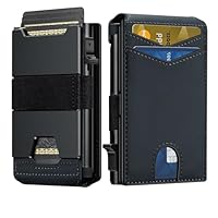 furid Smart Wallet For Men Slim Minimalist: Metal Pop Up Wallet Card Holder - Rfid Blocking Wallet Gift For Male Husband
