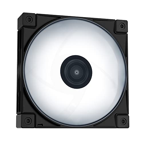 Image of Deepcool FC120 Performance 120 mm ARGB PWM Case Fan - Black, Single Pack - R-FC120-BKAMN1-G-1