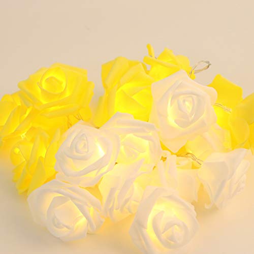 Preisvergleich Produktbild MINGXINGDE Rose Lichterkette Haupt Dekorations Lichterketten Praktische LED Beleuchtung Geschenk Leuchte