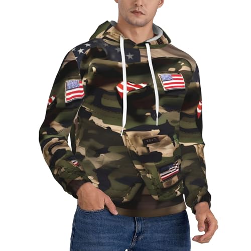 Pull avec poche confortable style USA pour affronter le froid avec style