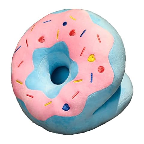 Tingting's Dream Creative Office Nap Pillow Cute Desk Nap Sleeping Pillow Soft Face Down Napping Pillow Travel Nap Cushion (Blue, 30×25CM/11.8"×9.8") Cover
