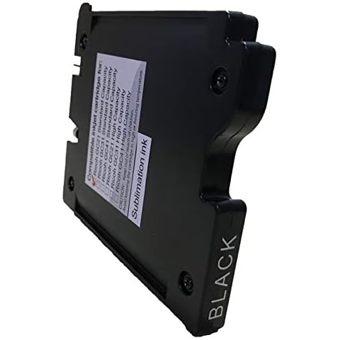 KLDink GC21K Black Sublimation Ink Cartridge for GX 3050SFN, GX 2500, GX 3000S, GX 5050N, GX 7000, GX 3000SF, GX 3050N (405532 Black Ink) Cover