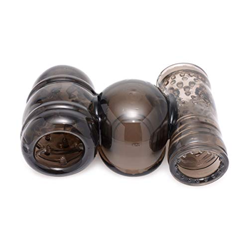 Master Series Thunder Stroke 2 In 1 Wand Masturbation Attachment, Black #TOP2