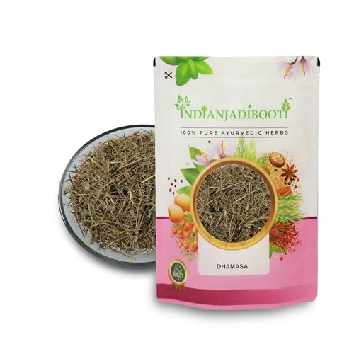 IndianJadiBooti Dhamasa (Fagonia Cretica) | 2 Pack of 400g (Total=800g) | Damasha Panchang/Sachhi Buti | Whole Plant Dried Herb (with Thorns) | Traditional Cooling & Purifying Tonic (Rakta Shodhak)