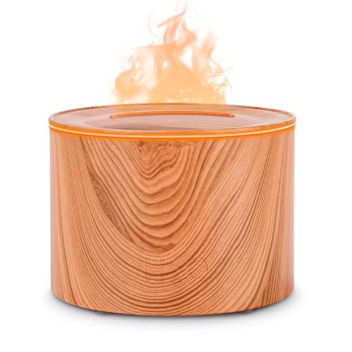 Difusor Aceites Esenciales, 160ml Difusor de Aromas, 7 Colores LED, Humidificador Ultrasónico, Humidificador Aceites Esenciales, Función Aromaterapia, Vaporizador de Esencias para Casa,Yoga,Dormitorio