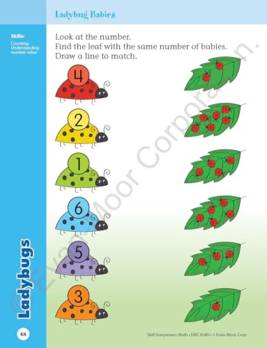 Skill Sharpeners: Math, Grade Prek