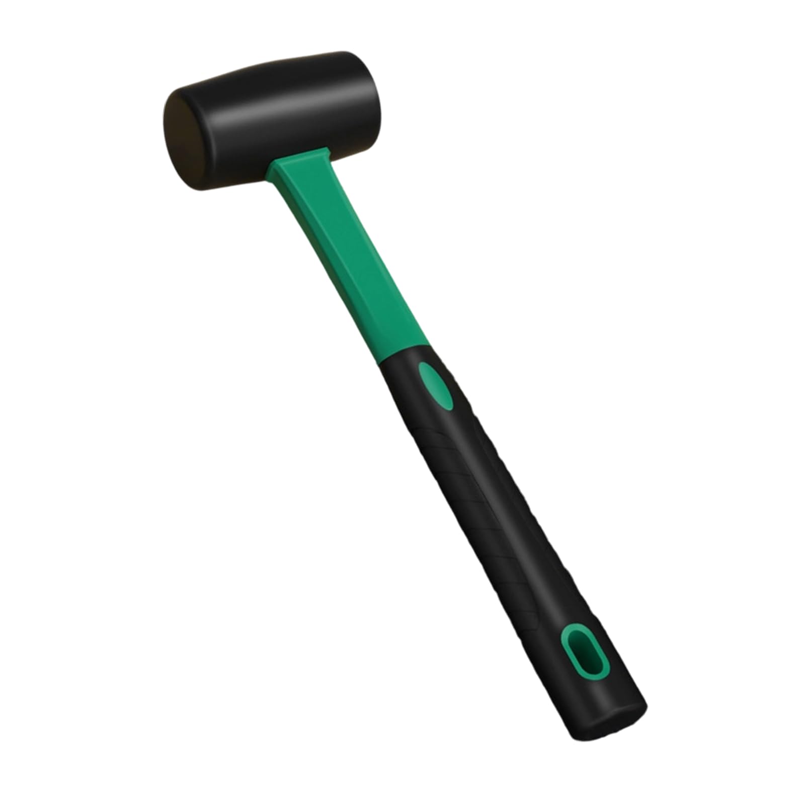 Qsvbeeqj Model 300 Professional Floor Rubber Hammer Anti-Vibration Ergonomic Handle Construction Tools Rubber Hammer Industrial
