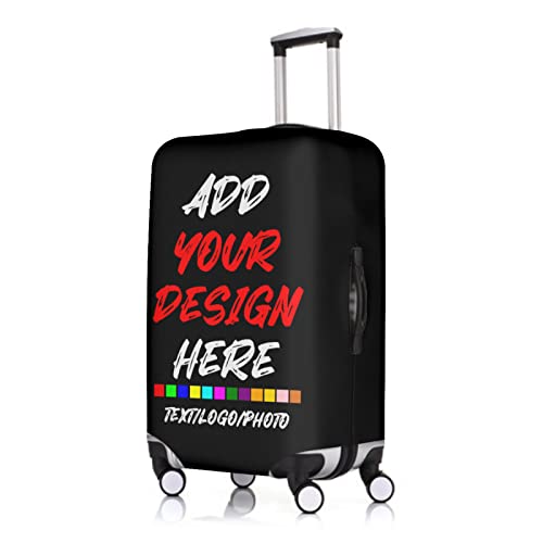 Custom Travel Luggage Protector, Washable Anti-scratch Luggage Cover For Suitcase Baggage Fits 19-32 Inch Luggage CUSTOM Medium2