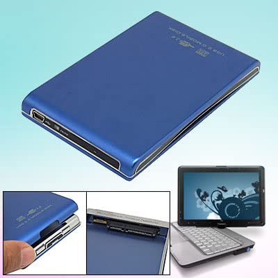 Cajón Externo USB para Disco Duro 2.5 Pulgadas Azul miniatura 1